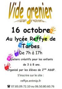 Lp Reffye - Vide Grenier et Atelier Récréatif Enfants Tarbes