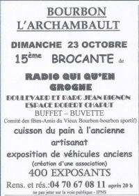 Brocante vide grenier