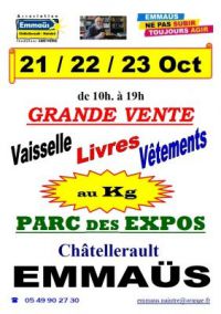Grande Vente de Solidarité Emmaüs Chatellerault