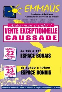 Vente Exceptionnelle Emmaus 82 Caussade