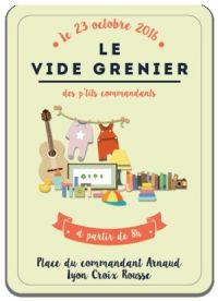 Le Vide Grenier des p'Tits Commandants Lyon