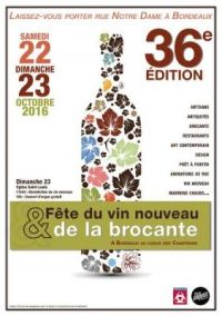 Fête du vin Nouveau et de la Brocante Bordeaux