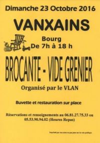 Brocante Vide-greniers Vanxains