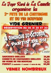 Vide Grenier de la Fête de la Chataigne La Caunette