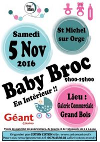 Baby Broc Bourse Puériculture 0 à 14 ans Saint Michel Sur Orge