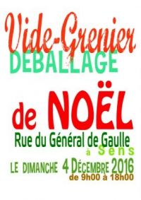 Vide-grenier Déballage de Noël Sens