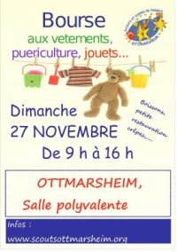 Bourse aux Vêtements, Jouets et Puériculture Ottmarsheim