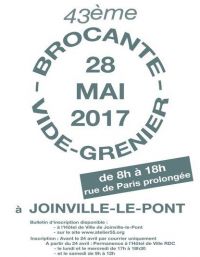 43ème BROCANTE à Joinville-le-Pont