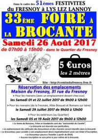 33ème brocante de LYS LEZ LANNOY