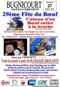 29ème brocante fête du boeuf de Bugnicourt