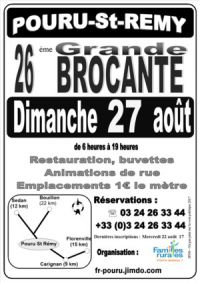 Brocante Vide Grenier de POURU SAINT REMY