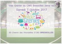 Vide Grenier - 2ème édition - CMS Bressolles