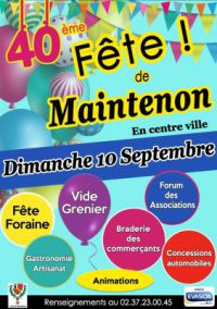 Fête Vide Grenier de MAINTENON
