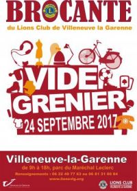 Brocante Vide Grenier de VILLENEUVE LA GARENNE