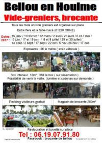 Brocante Vide Grenier de BELLOU EN HOULME