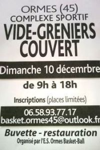 Vide-grenier Brocante de ORMES