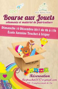 Bourse aux Vêtements, Jouets et Puériculture de IRIGNY