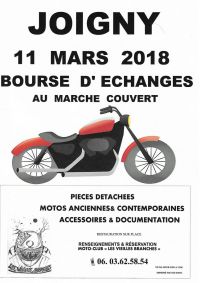 24 ème Bourse d'échanges hivernales 	  MOTOS  ANCIENNES , CLASSIQUES  ET  CONTEMPORAINES