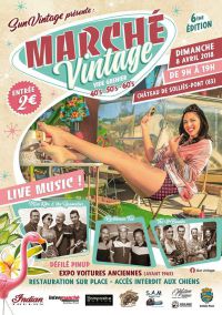 6ème marché vintage 40's 50's 60's