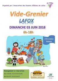 Vide greniers APE LAFOX