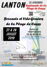 2° Brocante et vide-greniers de la Plage de Cassy