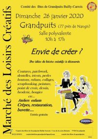 4ème marché des loisirs créatifs grandpuit 77