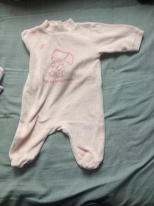 pyjama pas cher bébé rose