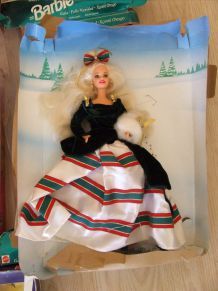 Poupée Barbie collection de noël