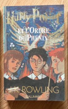 Livre Harry Potter et l'ordre du phoenix