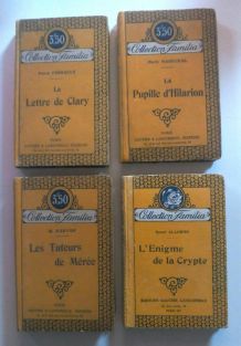 Livres collection familia - 1922 et 1931
