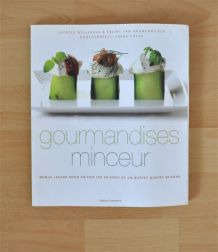 Grand livre " Gourmandises Minceur " de  Lucrece Wellekens 