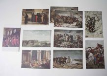 lot de 10 cartes postales vintage Napoléon 