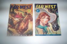 lot 2 petites revues far-west des années 1950/60 