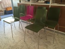 6 chaises style contemporain