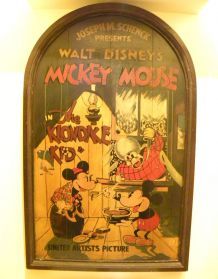 Panneaux en bois MICKEY MOUSE ancien