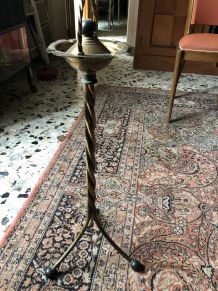 cendrier en bronze et laiton