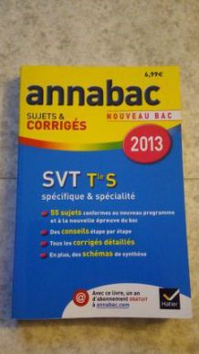 Annabac SVT terminale S