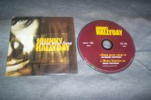 CD SINGLE 2 TITRES JOHNNY HALLYDAY