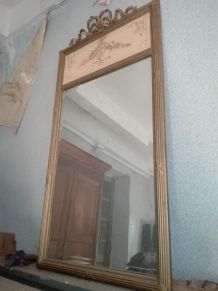 Grand miroir ancien