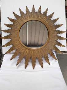 grand miroir soleil 60s