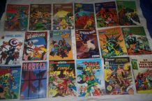 LOT 18 ANCIENNES BD SUPER HEROS 