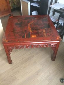 Table basse mongole