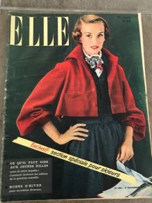 Magazine ancien ELLE 1950 