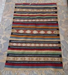 Tapis kilim berbère multicolore fait main 145cm*100cm