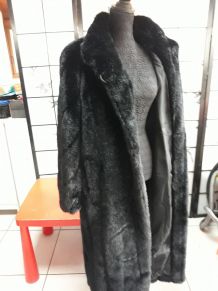MANTEAU FAUX VISON