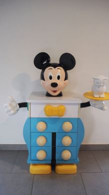 Commode MICKEY MOUSE STARFORM 1980 Pierre COLLEU