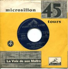 GILBERT BÉCAUD – 1954 Vinyle 45t (SP 2 titres) La Voix De So