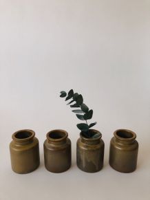4 Pots en grès