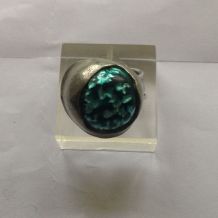 GROS CABOCHON TURQUOISE VINTAGE 90S