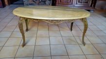 Table basse dessus marbre